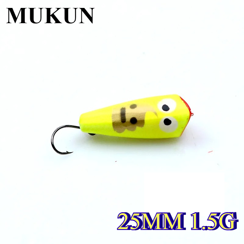 Fishing Equipment Deals - Mukun 1pc 25mm 1.2g New mini
