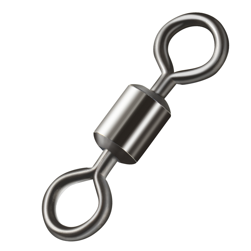 Fishing Equipment Used - 100pcs Bearing Swivel Fishing Connector Stainless