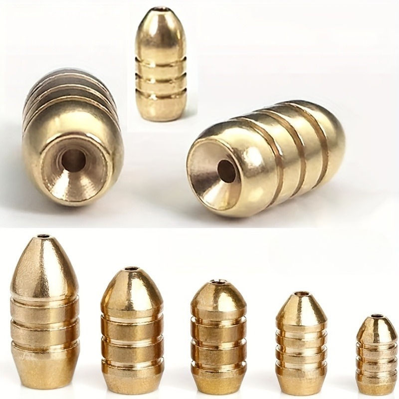 Wholesale 50pcs Golden Copper  - Fishing Equipment Deals ulasan dan harga