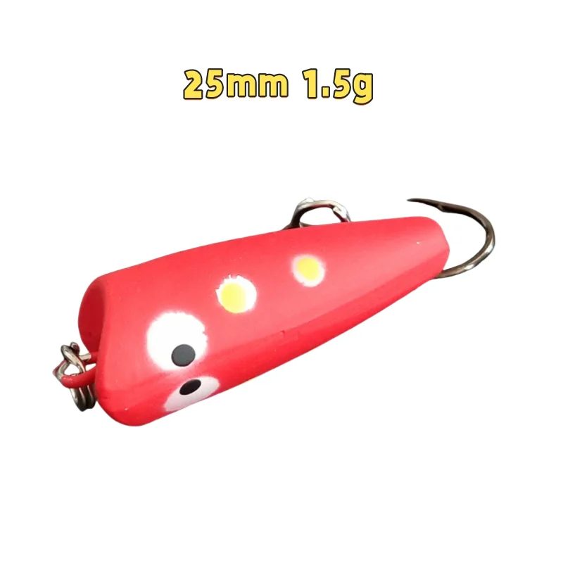 Mukun 1pc 25mm 1.2g New mini p - Fishing Equipment Deals ulasan dan harga