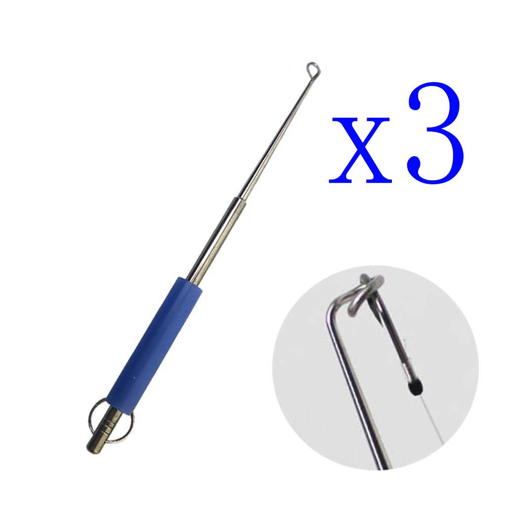 3-Pack Stainless Steel Fish Ho - Fishing Equipment Warehouse ulasan dan harga