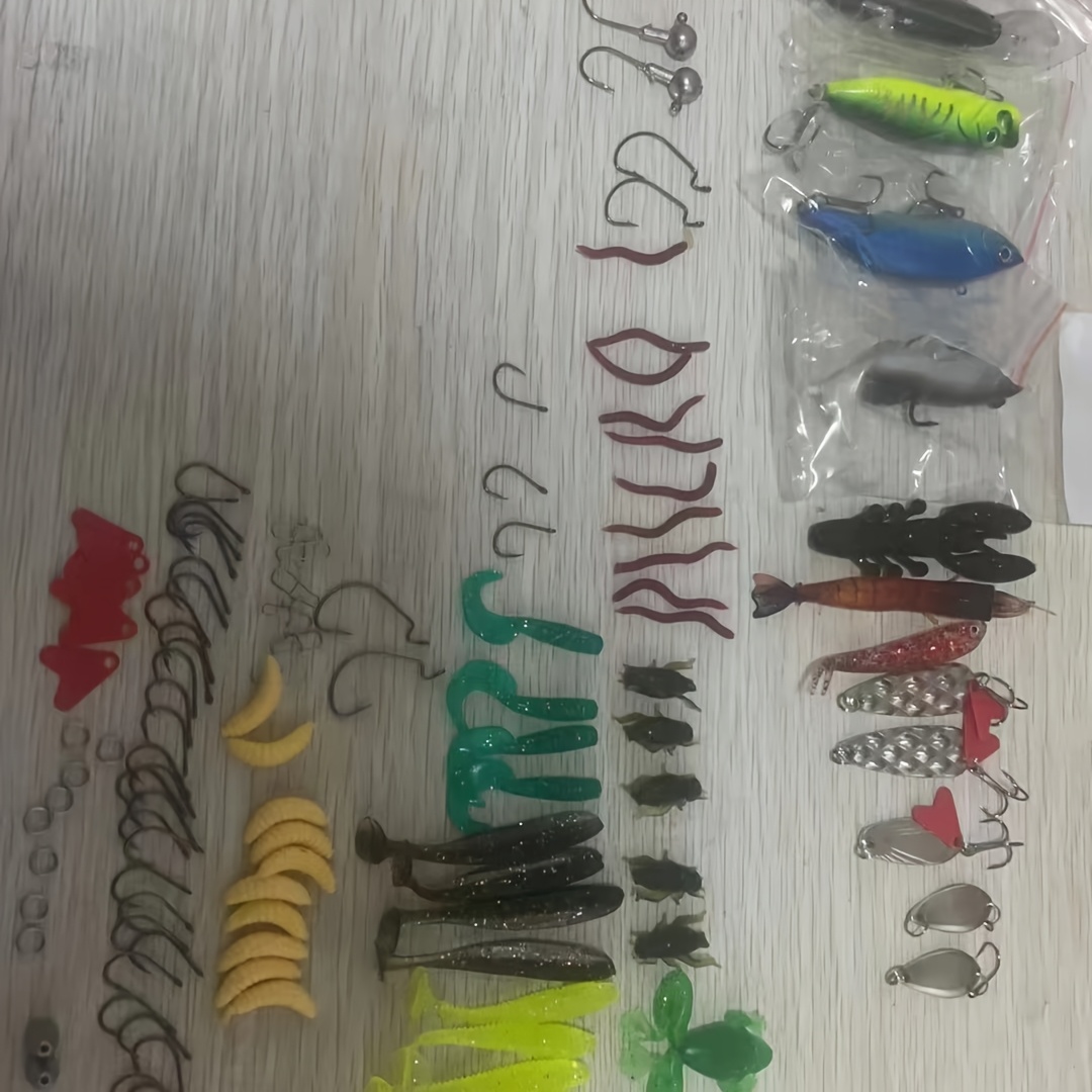 133Pcs Premium Fishing Lures T - Fishing Equipment Kit ulasan dan harga