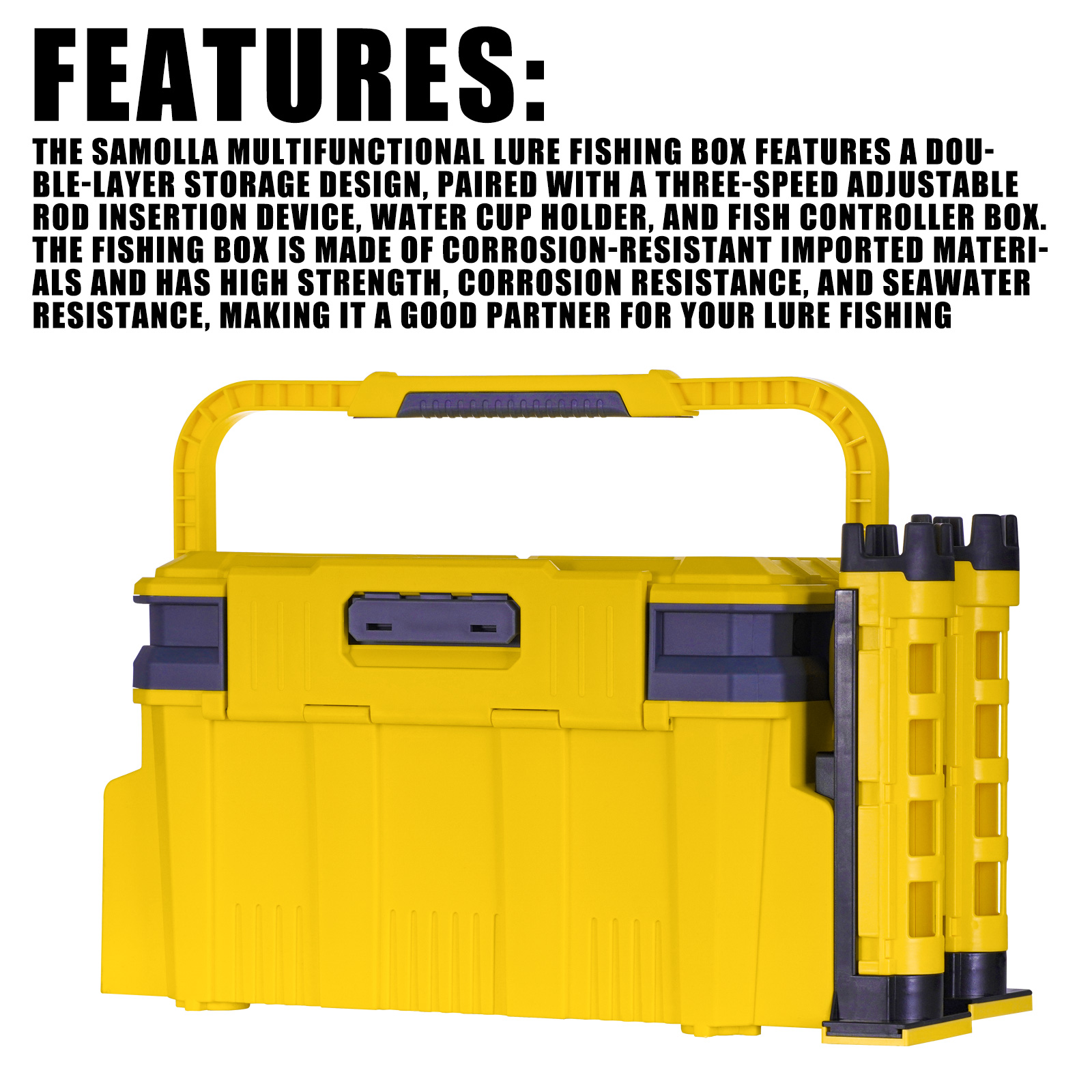 New Large Fishing Box Suit 19. - Fishing Equipment Kit ulasan dan harga