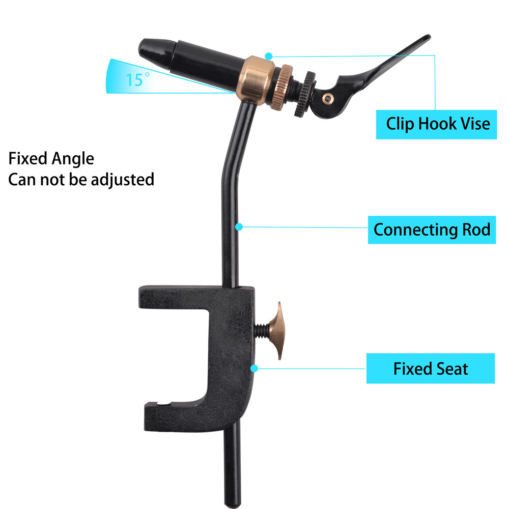 Rotary Fly Tying Vise Tool Saf - Fishing Equipment Kit ulasan dan harga