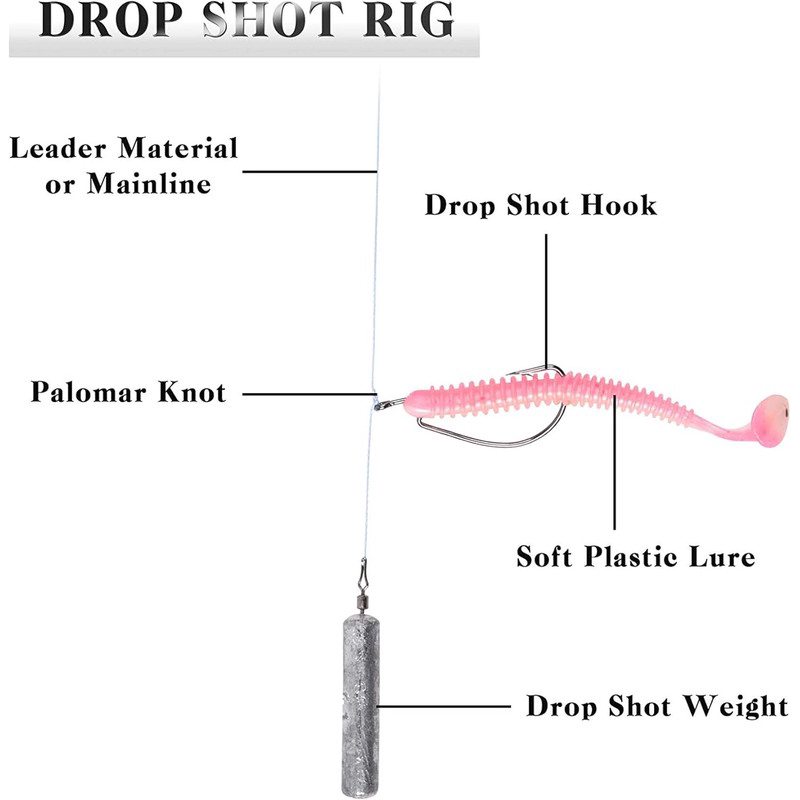 50pcs Lead Drop Shot Sinkers W - Fishing Equipment Deals ulasan dan harga