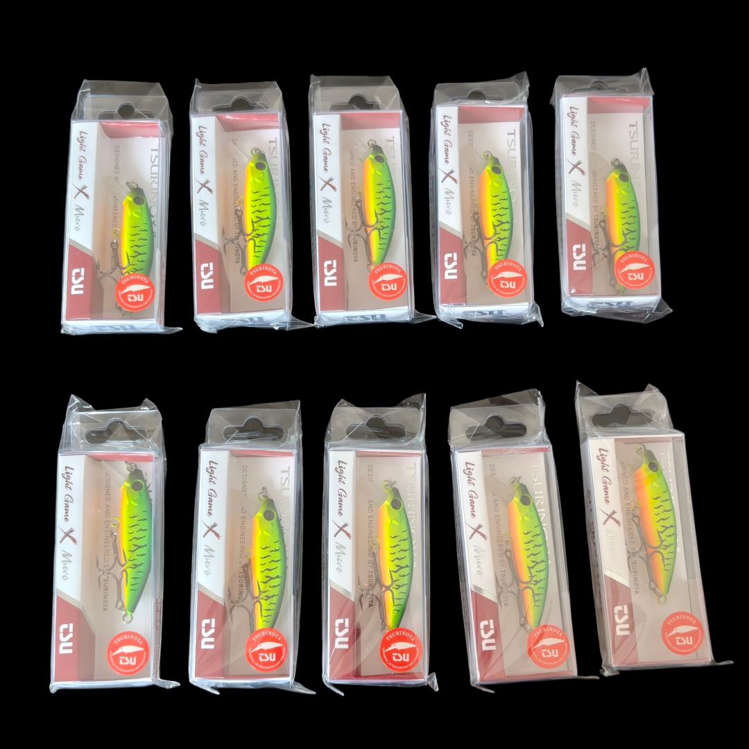 TSURINOYA 10PCS 51mm 5.8g Intr - Fishing Equipment Kit ulasan dan harga