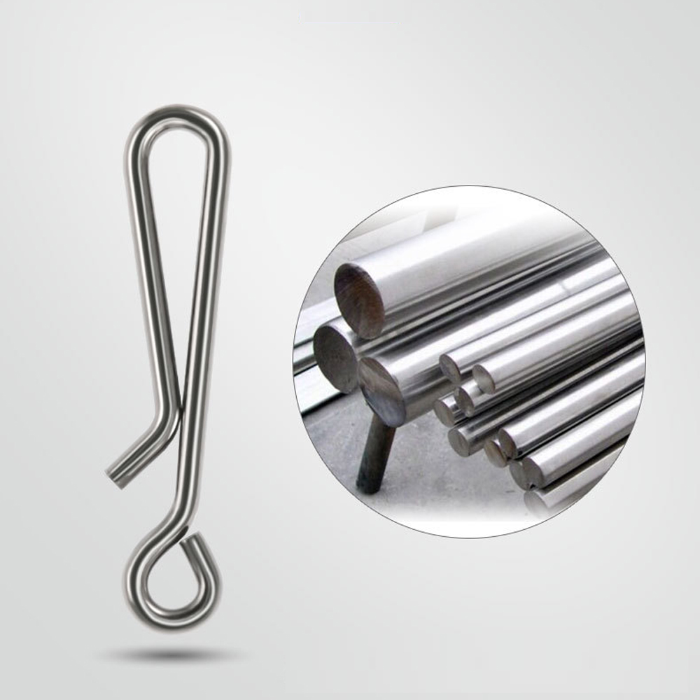 DNDYUJU 50pcs Stainless Steel  - Fishing Equipment Used ulasan dan harga