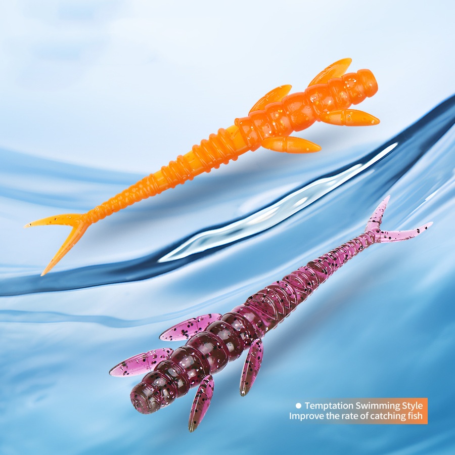 Fishing Lure Alien Worm Soft B - Fishing Equipment Deals ulasan dan harga