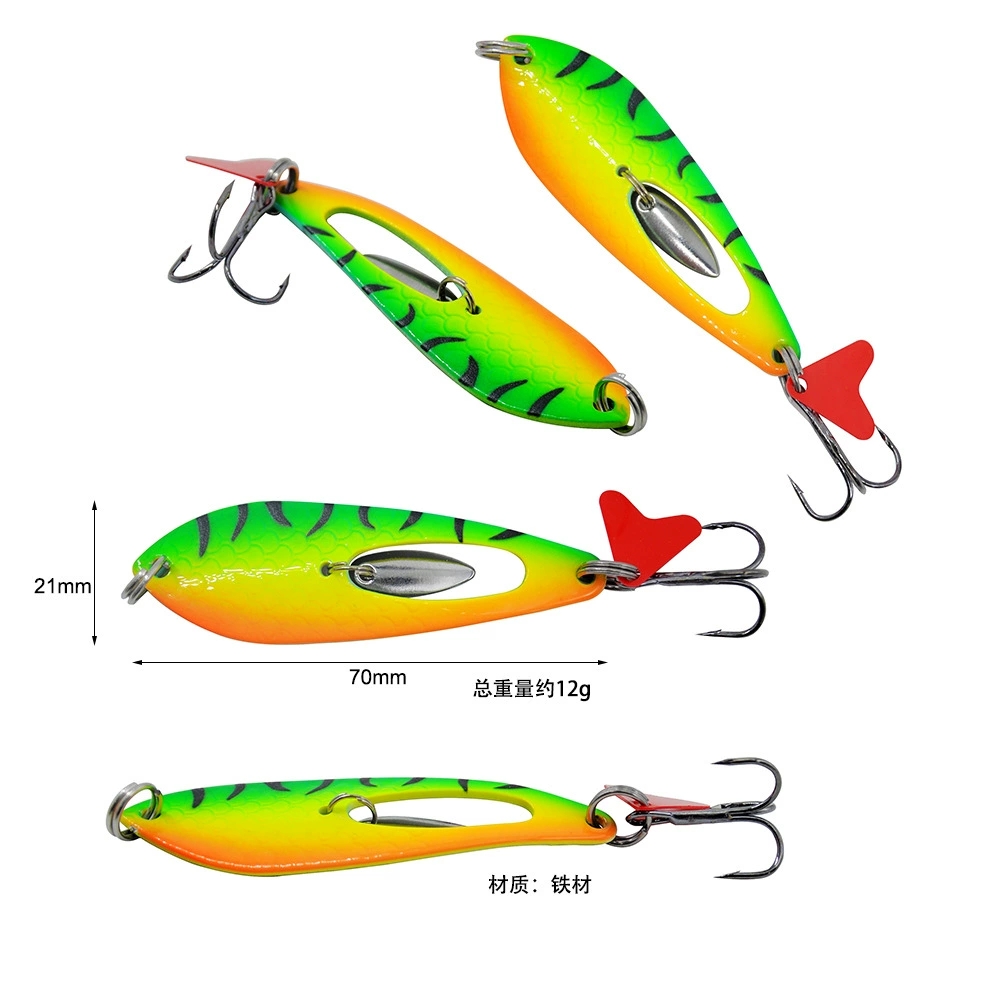 Fishing Iron Spoon Lure 7cm 12 - Fishing Equipment Deals ulasan dan harga