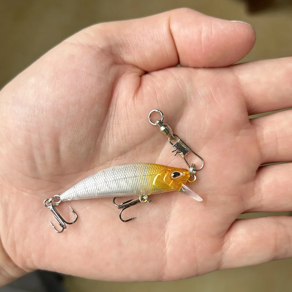 DNDYUJU 50pcs Fishing Swivels  - Fishing Equipment Used ulasan dan harga