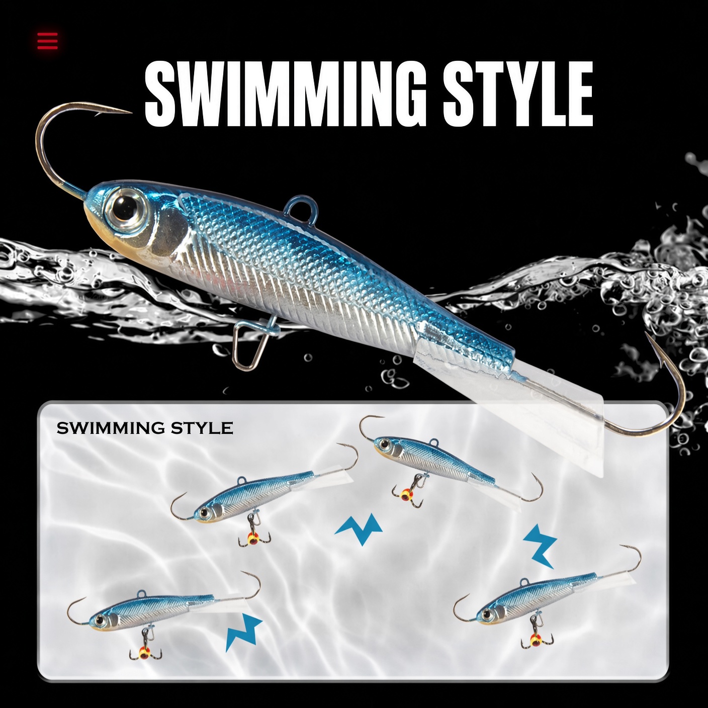 Hunthouse Winter Ice Fishing L - Fishing Equipment Kit ulasan dan harga