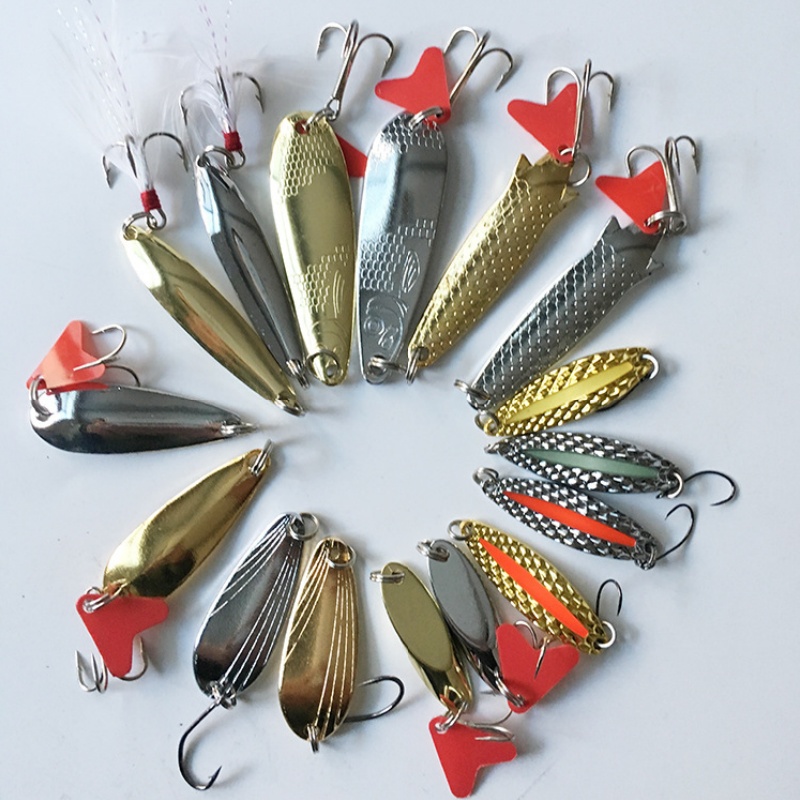 Fishing Lure Kit 16 Pcs Sets T - Fishing Equipment Kit ulasan dan harga