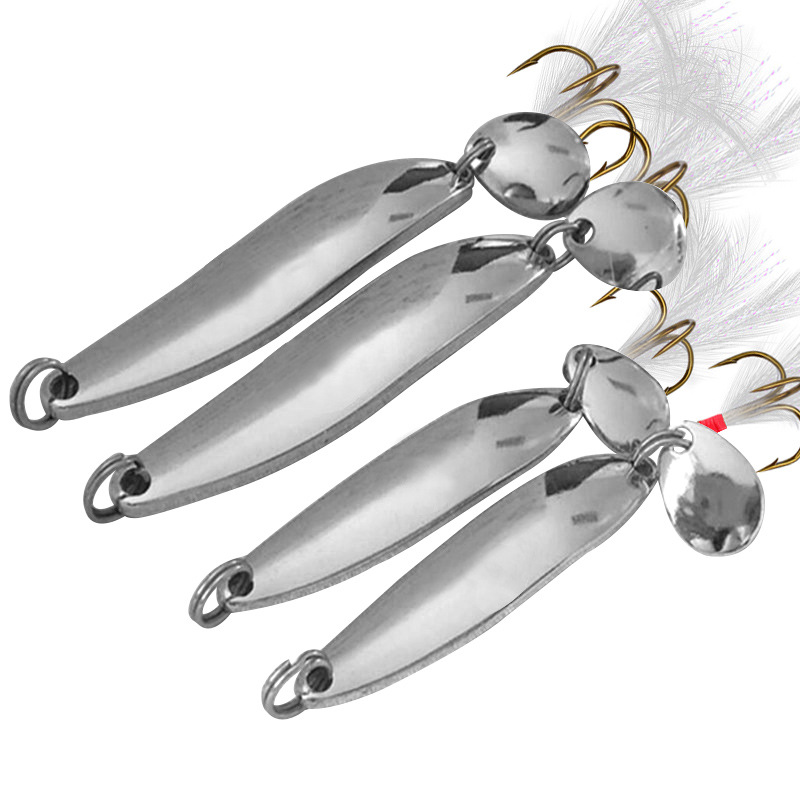 Fishing Spoon Lure Spinner Bai - Fishing Equipment Deals ulasan dan harga