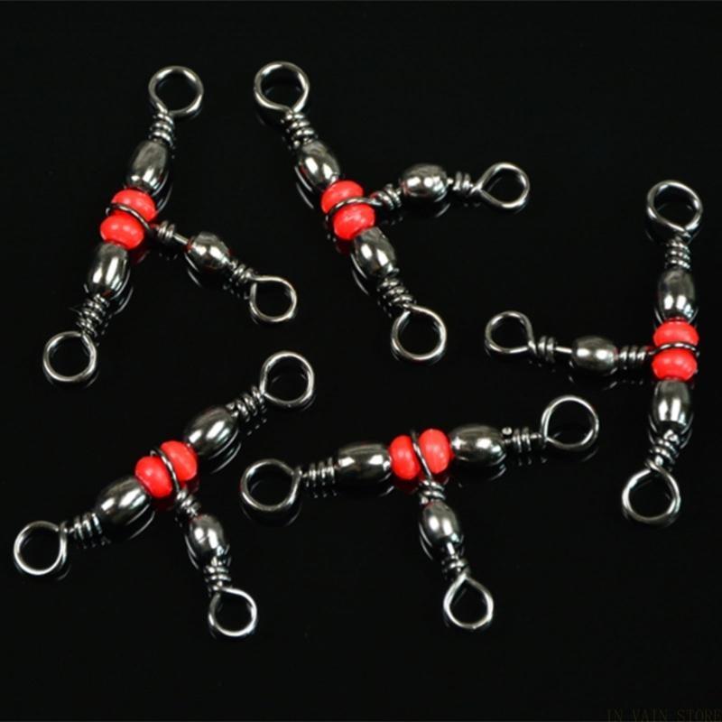 M5TC 50Pcs 3 Way Swivels Fishi - Fishing Equipment Kit ulasan dan harga